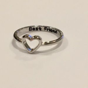 🔥 NEW silver heart ring